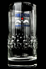 Finlandia Vodka, Longdrinkglas Glas / Gläser in Reliefschliff aus d. 90er Jahren