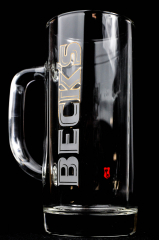 Becks beer Vegas mug, beer glass, glass / glasses tankard 0.4 l, new version