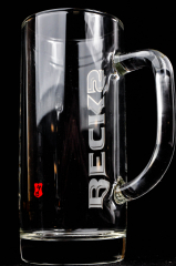 Becks Bier Vegas Krug, Bierglas, Glas / Gläser Seidel 0,4l, neue Ausführung