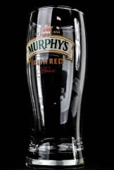 Murphys Beer, Glas / Gläser Bierglas, half Pint, Pintglas 0,3l, Irish Red