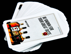 Jim Beam, Whisky, Poker Kartenspiel, 55 Blatt, französische Ausführung