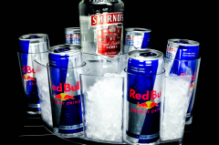 Red Bull Eiswürfelbehälter, Eisbox, Icecube Dosen Eiskühler Ice Bucket The Boat