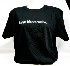 Fritz Cola,T-Shirt,WerbeshirtStopt BierversucheLogo hinten schwarze Ausführung Gr. L