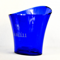 Acqua Morelli, Flaschenkühler, Eiswürfelbehälter, Acryl blaue Ausführung