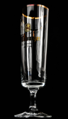 Bitburger Bier, Exclusive Tulpen Glas, Bierglas 0,2l, Goldrand