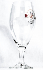 Holsten Pilsener, glass / glasses Goblet glass 0.4l Goldschrift Edel Pils Ritzenhoff