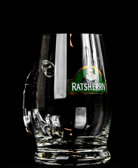 Ratsherrn Bier, Glas / Gläser Bierglas, Bierkrug, Bierseidel, Elba-Seidel 0,3l