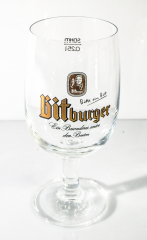 Bitburger Bier Glas Gaston Pokal 0,25l Rastal Stielglas Gläser Eiche Gastro
