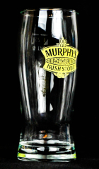 Murphys Beer, glass / glasses beer glass, half pint, pint glass 0.25l, Irish Stout