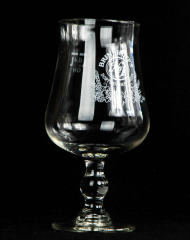 Brinkhoffs Bier, Bierglas, Glas / Gläser Pokalglas mit weiß satiniertem Logo 0,4l