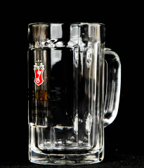 Becks Bier, Gläser, Staufeneck Seidel 0,2l, Silberne Schrift