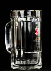 Becks Bier, Gläser, Staufeneck Seidel 0,4l, Silberne Schrift