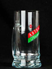 Astra beer, beer mug, glass mug 0.4l, very old version