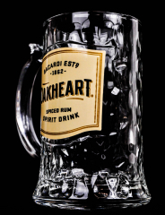 Bacardi Oakheart Rum Glas / Humpen / Gläser, Krug, 2018