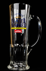 Astra beer glass(es), beer glass, Habsburg Seidel 0.5l Hamburger Alster Wasser