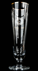 Warsteiner Bier, Glas / Gläser Exclusiv-Tulpe Bierglas mit Goldrand - 0,25l 1753