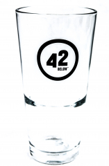42 Below Vodka, Longdrink Glas / Gläser Vodka Glas, schwere Ausführung