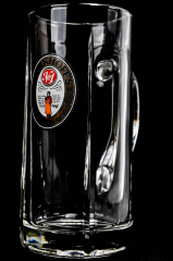 Brinkhoffs beer, glass / glasses beer mug, beer tankard, beer glass, 0.5l Rielieff cut Fidenza
