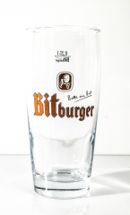 Bitburger Bier Glas / Gläser Willi Becher 0,25l Rastal Gläser Eiche Gastro