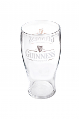 Guinness Beer Glas / Gläser, Bierglas DoppelLogo Guinness Draught 0,3l