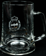 Warsteiner Bier Glas / Gläser, Bierkrug 0,3l, Seidel, Humpen Freundschaft
