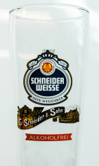 Schneider Weisse, Bier, Exclusiv Bierglas 0,5l Schneider & Sohn, Alkoholfrei