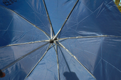 Gerolsteiner Wasser, Mini Stock automatik Regenschirm 52 cm Stiel