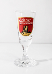 Schierker Feuerstein, Kelchglas, Shot Glas, Stamper, Neckar 5, 2cl