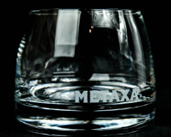 Metaxa Weinbrand Glas / Gläser, Tumbler, starker Boden, Das konische Glas