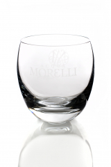 Acqua Morelli, Wasserglas, Trinkglas, Kugelglas, Ballonglas, klare Ausführung