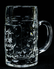Alpenschnaps Steinbeisser Glas, Shotglas, Stamper Maßkrug 4cl