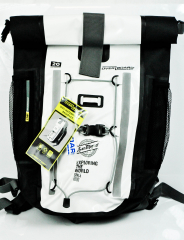 San Miguel Beer, OverBoard waterproof backpack Pro-Vis 20 liters white