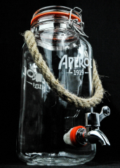 Aperol Spritz, 1.5l table dispenser, 1919 punch, Table Barrel pourer