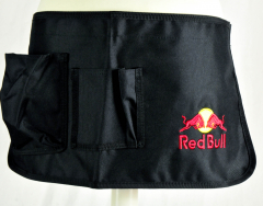 Red Bull waiter apron, bistro apron, short apron with quick release fastener