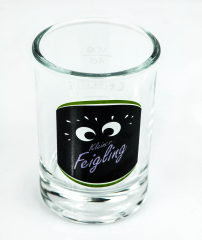 Little Coward, Glass / Glasses Shotglas, Stamper, Short Special Edition Green