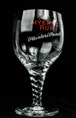 Myers Rum, Planters Punch Rum Glas im Relief, sehr selten...