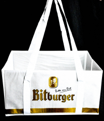 Bitburger Bier, Falttasche, Einkaufstasche, Faltbare Tragetasche, Biertasche
