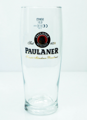 Paulaner Weissbier, Bierglas, Glas / Gläser, Frankonia 0,3l Feinste..