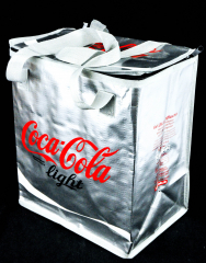 Coca Cola Light XL cool bag cool box carrier bag, silver version Insulated