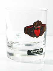 Tullamore Dew Whisky, Glas, Tumbler, Whisky Glas Keltisches Symbol  Claddagh