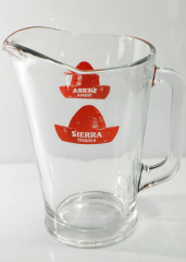 Sierra Tequila, Pitcher, Wasser Karaffe, Kristall Ausführung, Sombrero