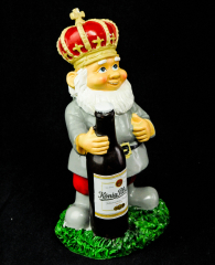 König Pilsener, Garden King Leo garden gnome, garden figure, decoration