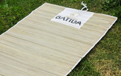 Batida de Coco, real straw mat, beach mat, camping mat