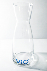 Apollinaris Vio glass carafe, pitcher, water jug, 1.0 liter