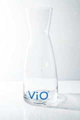 Apollinaris Vio Glas Karaffe, Pitcher, Wasserkrug, 1,0 Liter