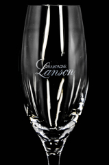 Lanson Glas / Gläser, Champagnergläser Kristall Champagnerkelche Sektglas