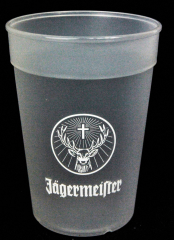 Jägermeister, Likör Acryl Kunststoffbecher, Glas / Gläser Fetival Becher, Partybecher Glas 0,3l