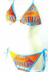 Salitos beer, bikini size 38 Beach Party Festival Summer Beach (polyamide/elastane)