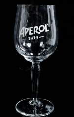 Aperol Spritz Calice glass, glasses, balloon glass shaped from Aperol bottle 1919