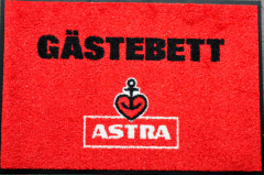 Astra Bier Fußmatte / Fußabtreter Gästebett, St.Pauli, Hamburg